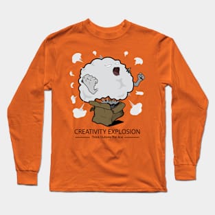 Creativity Explosion - Think Outside the Box Long Sleeve T-Shirt